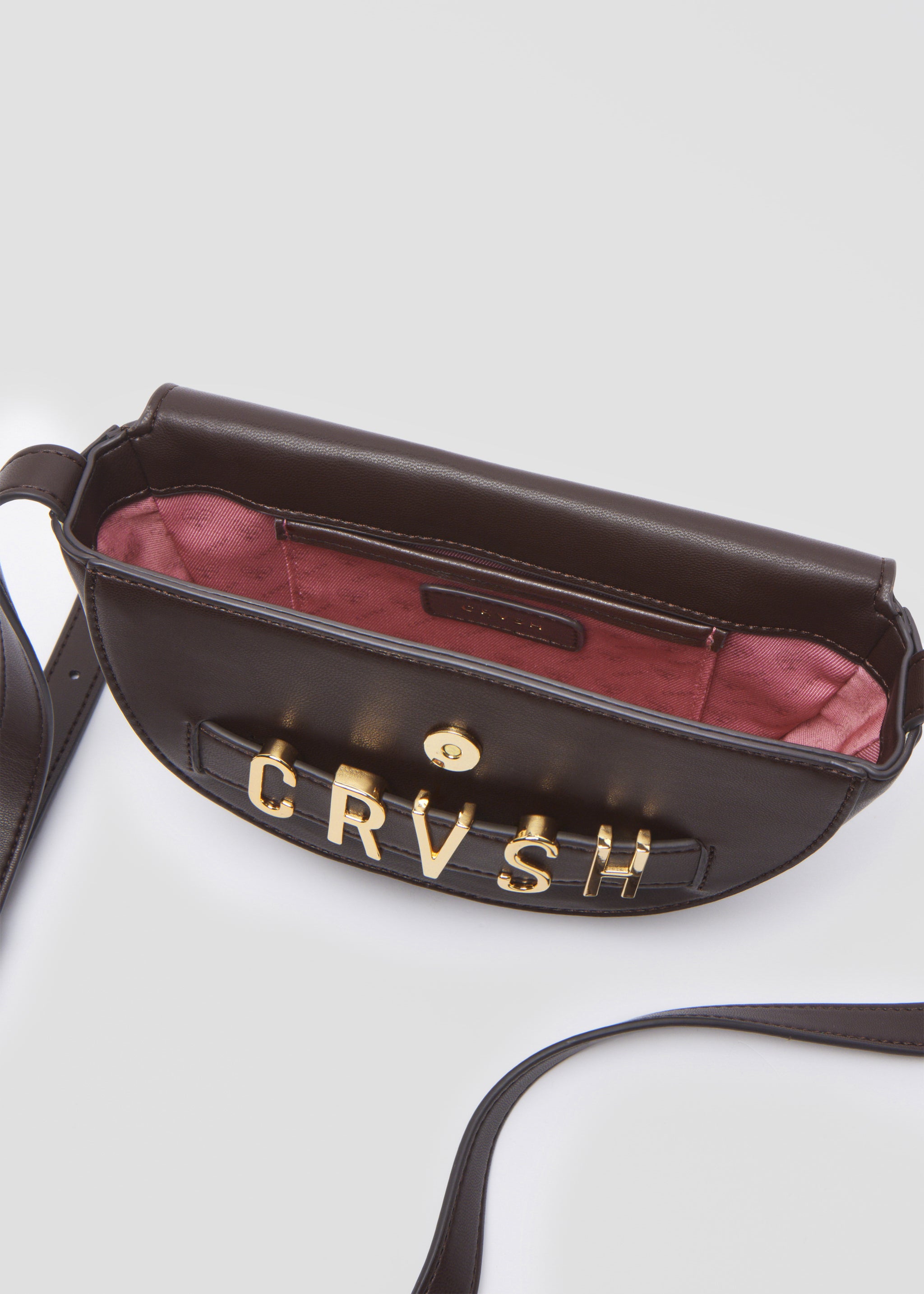 Bolso bandolera ANI CHOCOLATE de CRVSH