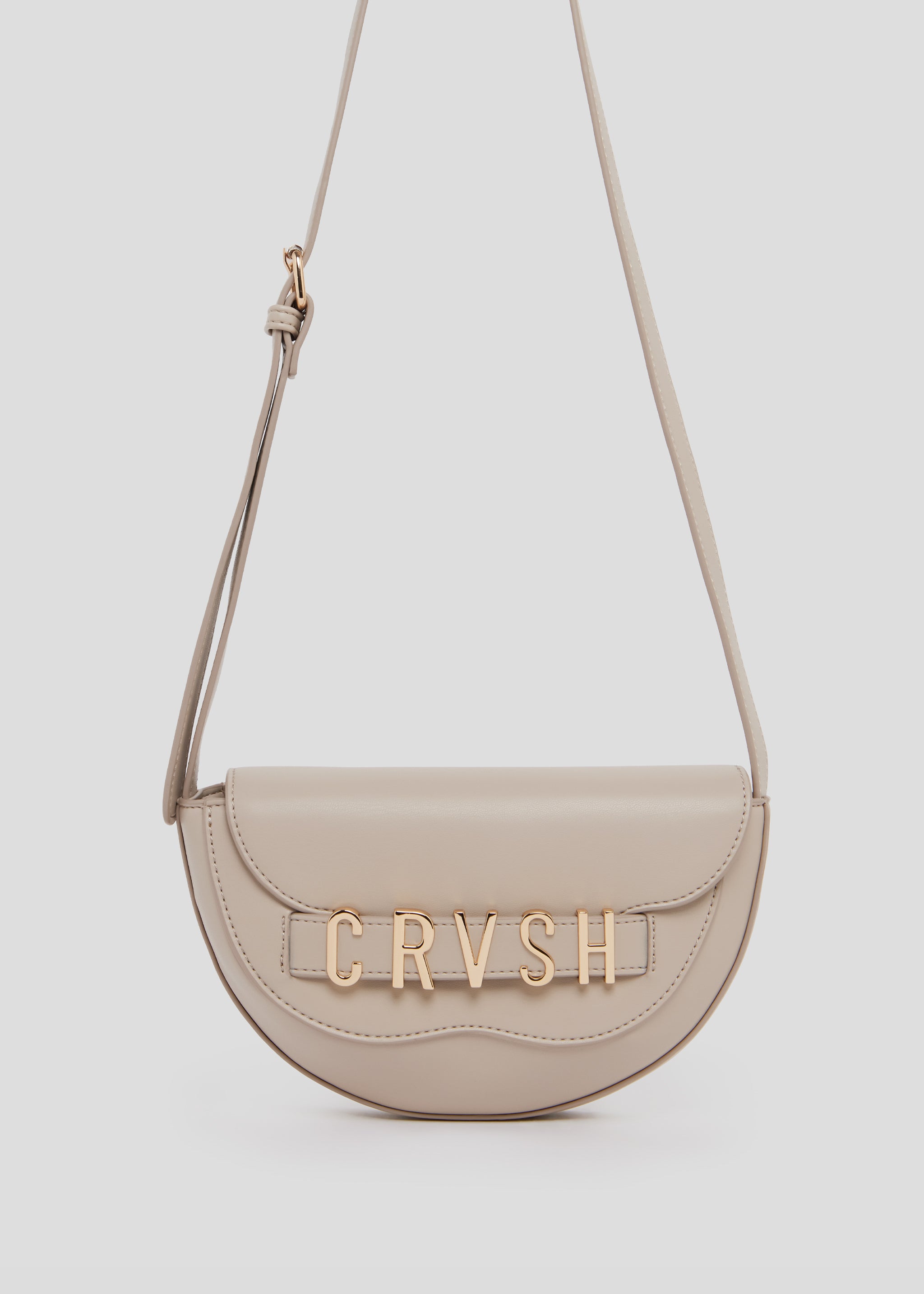 Bolso bandolera ANI OFF WHITE de CRVSH