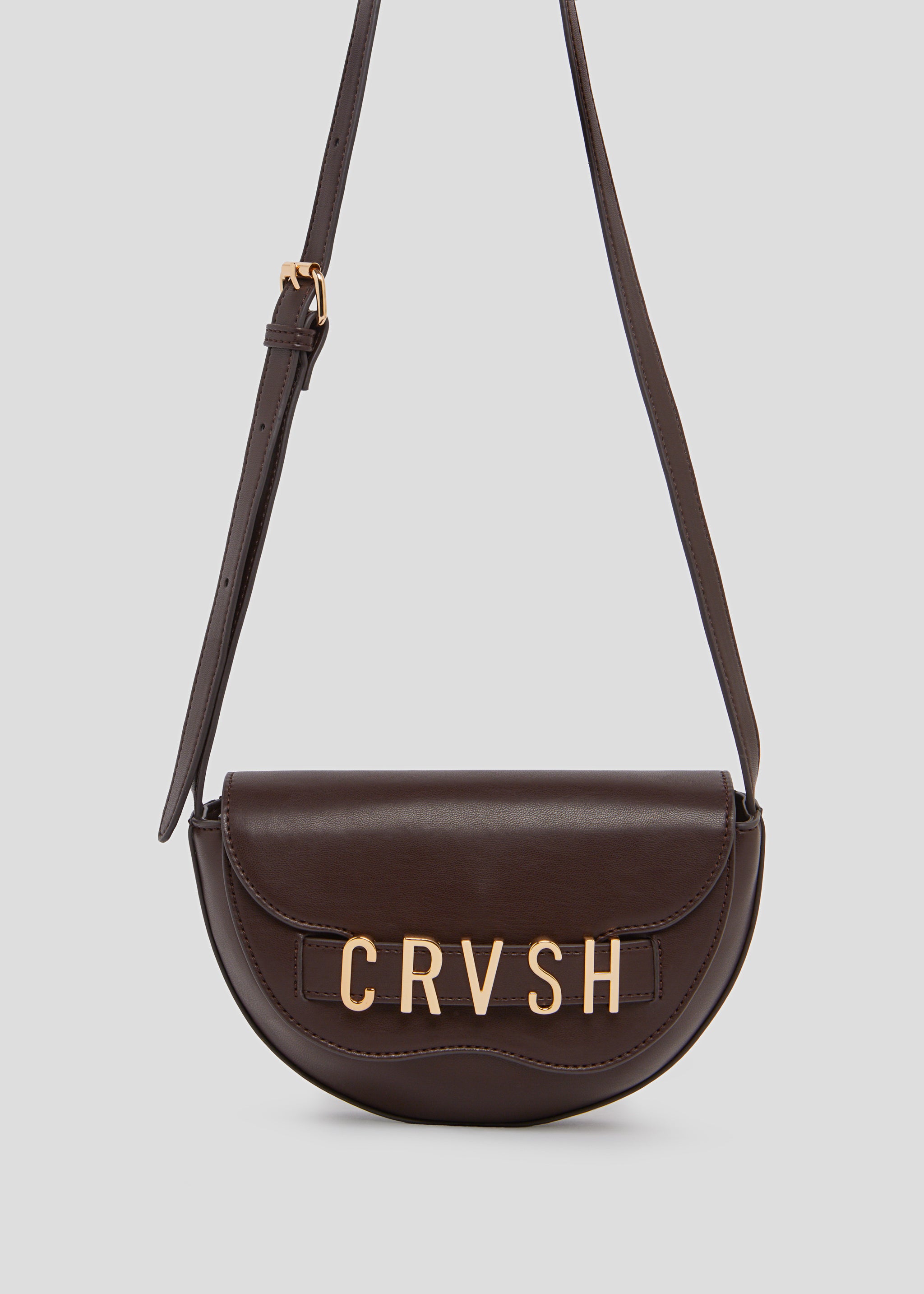 Bolso bandolera ANI CHOCOLATE de CRVSH