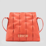 Bolso shopper Candela Coral de CRVSH