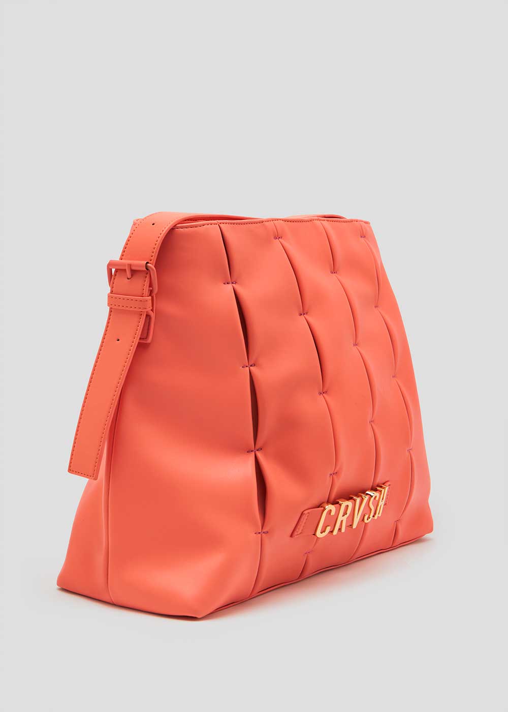 Bolso shopper Candela Coral de CRVSH