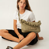 Bolso bandolera Paulina Verde de CRVSH