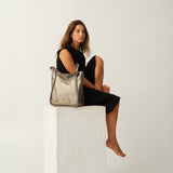 Bolso shopper Nicosia plata de CRVSH