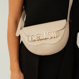 Bolso bandolera ANI OFF WHITE de CRVSH