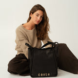 Bolso shopper Nicosia negro de CRVSH