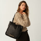 Bolso shopper Nicosia negro de CRVSH