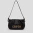 Bolso de hombro Electra Negro de CRVSH