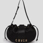 Bolso de hombro de piel vegana Heket de CRVSH, Negro