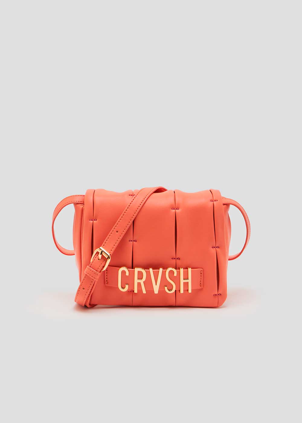 Bolso bandolera LINA naranja de CRVSH