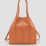 Bolso shopper de piel vegana de máxima calidad modelo MARÍA naranja