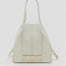 Bolso shopper de piel vegana de máxima calidad modelo MARÍA off white