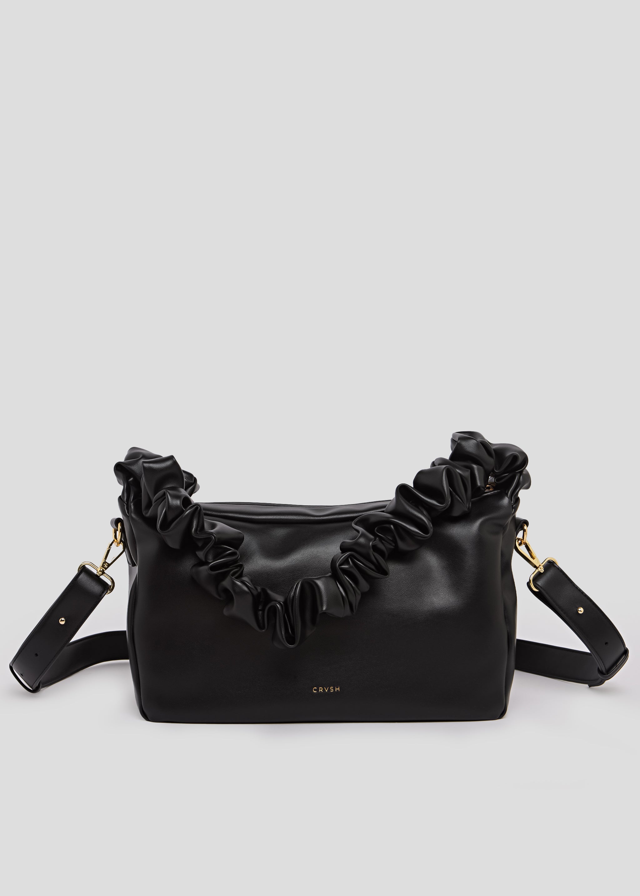 Bolso Bandolera Paula Negro de CRVSH