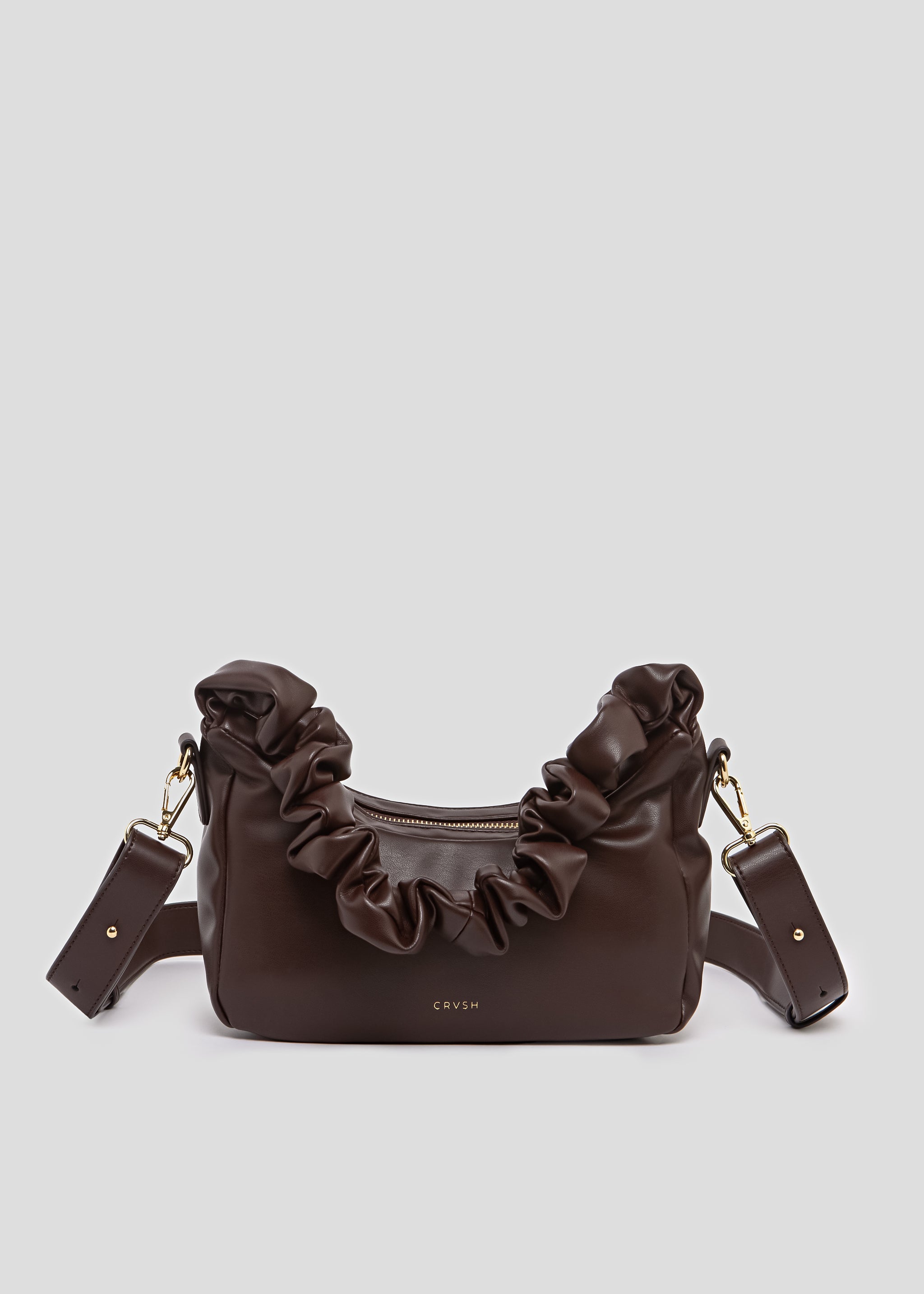 Bolso bandolera Paulina Chocolate de CRVSH