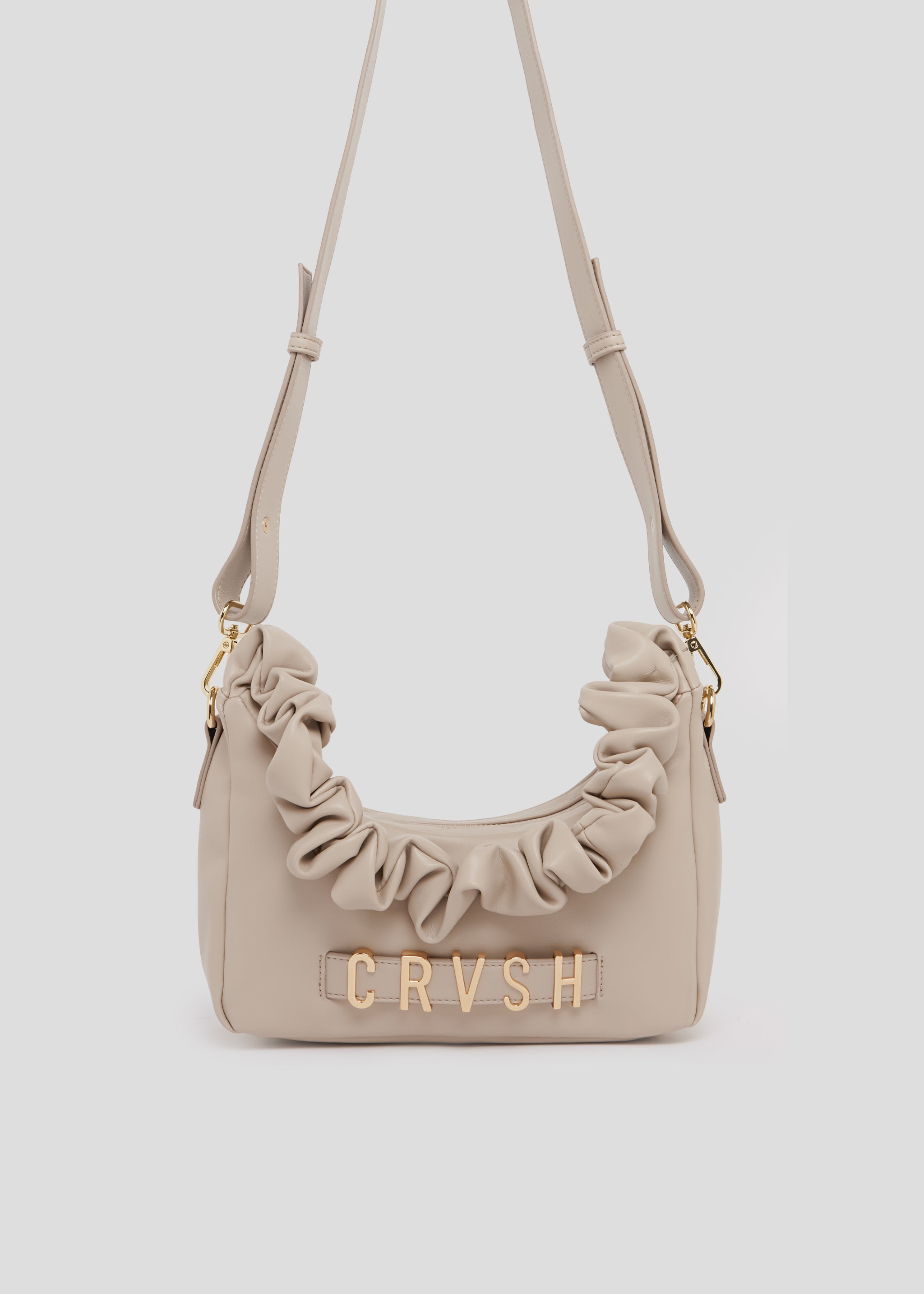 Bolso bandolera Paulina Off White de CRVSH