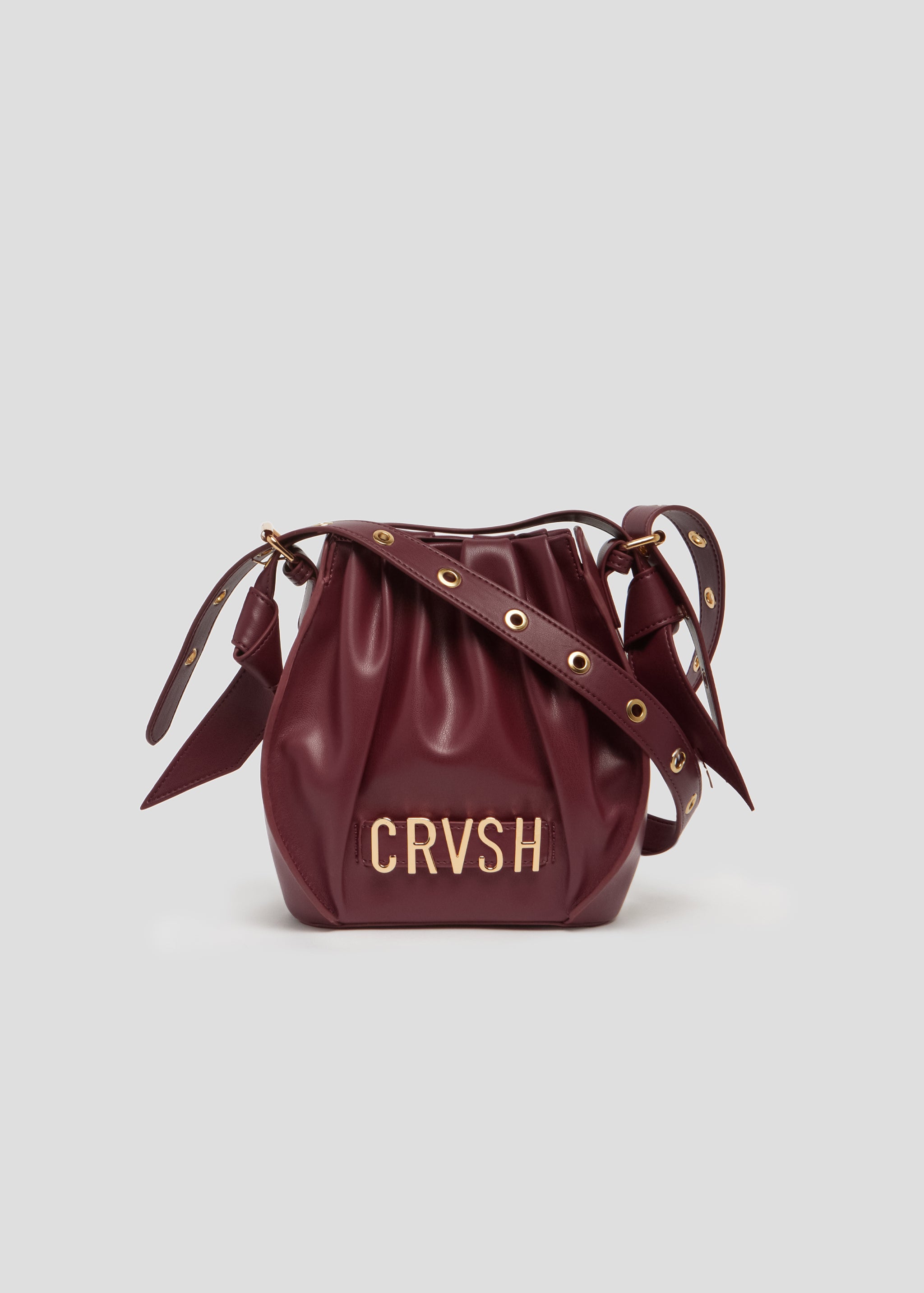 Bolso bombonera Alexia Burgundy