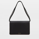 Bolso bandolera HAYLEY de piel vegana de CRVSH, NEGRO